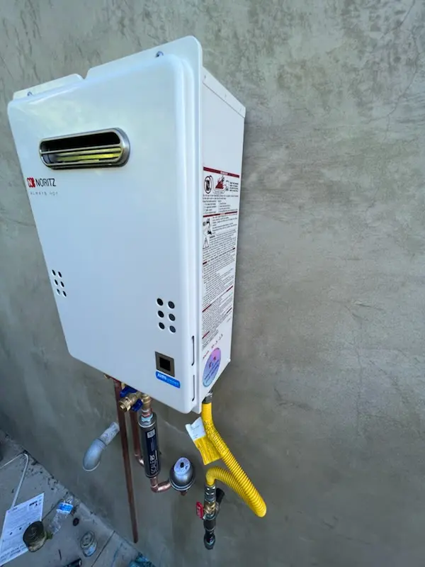 Tankless water heater installation for Daleville homes